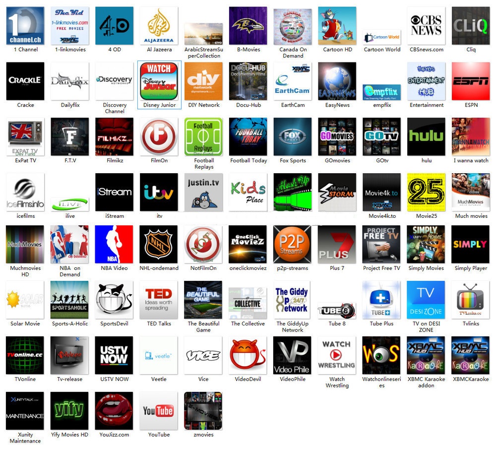 KODI AddOns