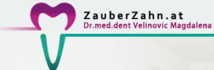 zauberzahn.at LOGO Dr.med.dent Velinovic Magdalena